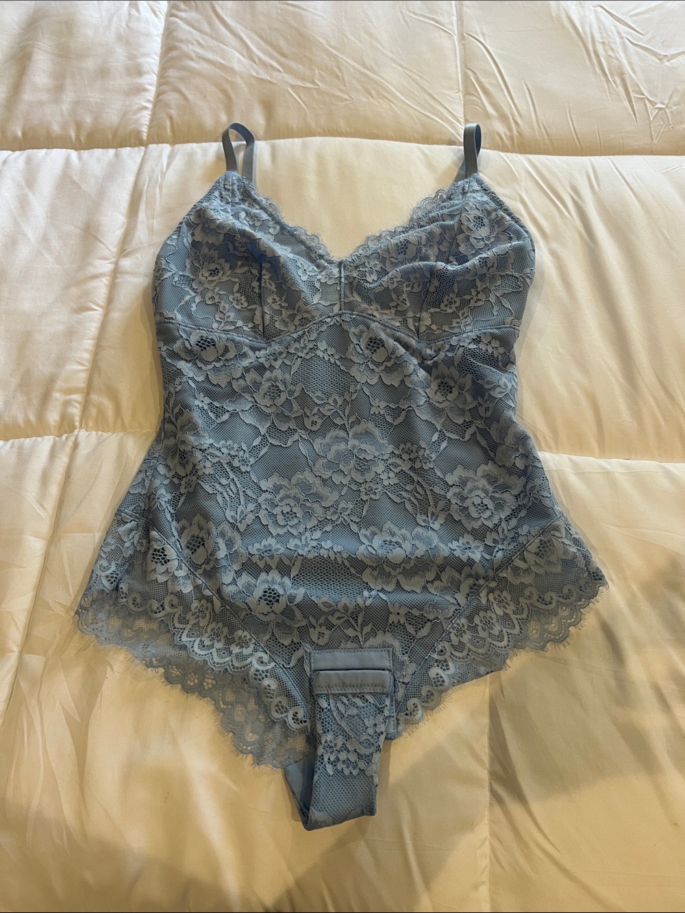 Popilush Shape wear  Bodysuit in Baby Blue